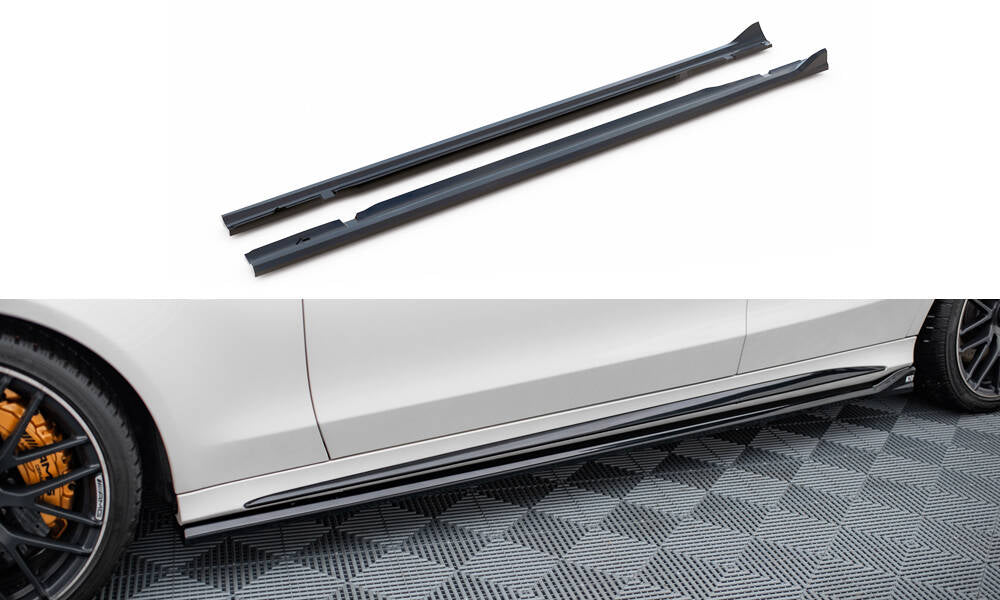 Seitenschweller V2 Ansatz für Mercedes-AMG C63 Limousine / Kombi W205 / S205