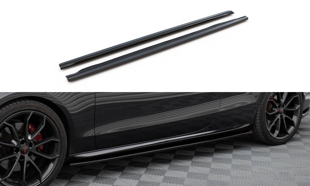 Seitenschweller Ansatz für Audi S5 / A5 / A5 S-Line 8T / 8T FL