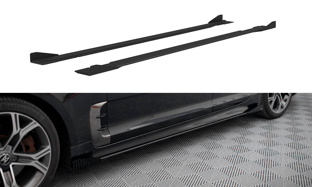 Street Pro Seitenschweller Ansatz für + Flaps Kia Stinger GT / GT-Line / Standard Mk1