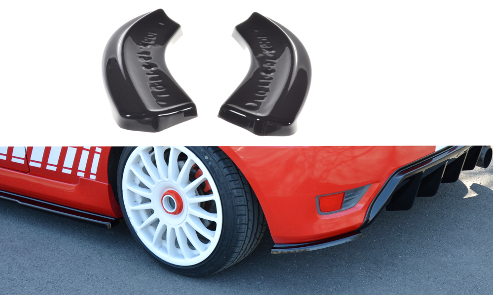 Heck Ansatz Flaps Diffusor für Ford Fiesta ST Mk6