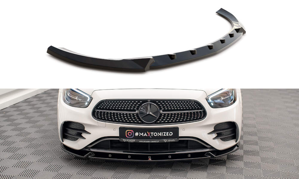 Frontlippe V2 für Mercedes-Benz E AMG-Line W213 Facelift