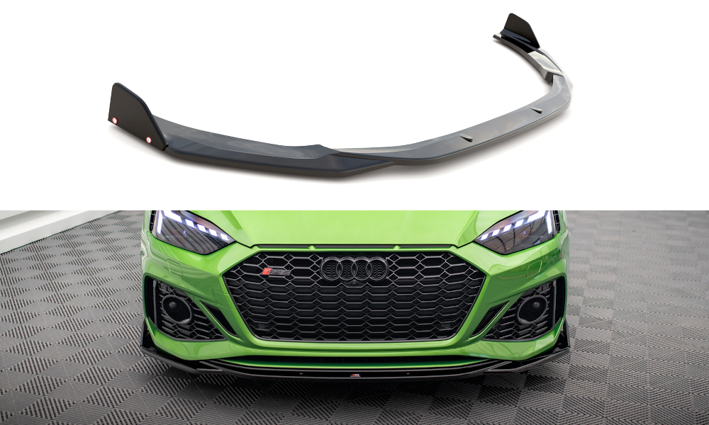 Frontlippe V1 + Flaps für Audi RS5 F5 Facelift