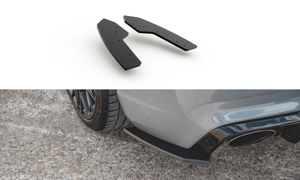 Street Pro Flaps Heckansatz Flaps Heckansatz für Audi RS3 8V Sportback