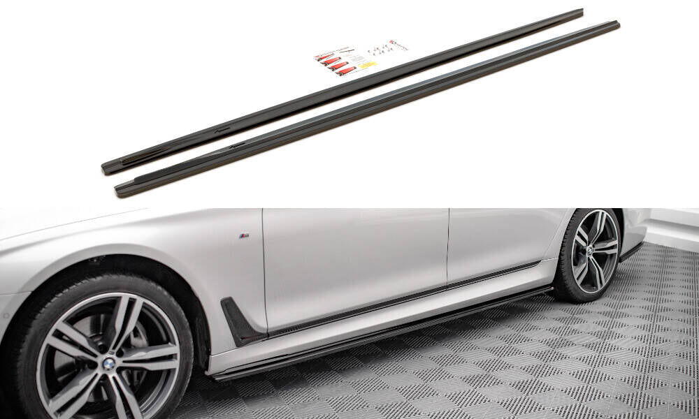 Seitenschweller V1 Ansatz für für BMW 7 Lang M - Paket G12