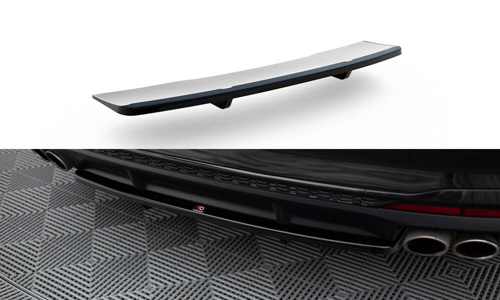 Mittlerer Cup Diffusor DTM Look Heck Ansatz für Audi S4 B9 Facelift