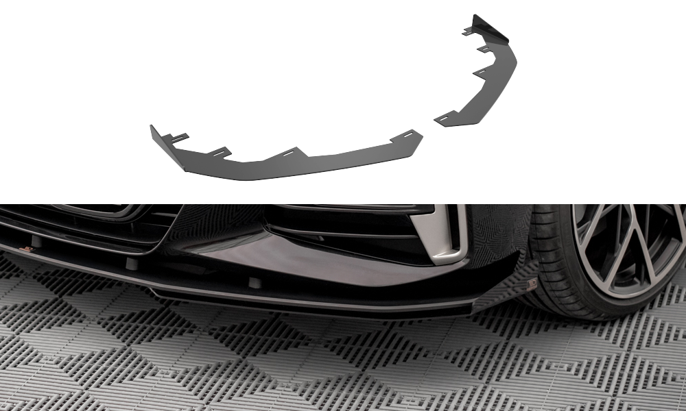 Front Stoßstange Flaps für BMW 4er M-Paket / M440i G22 / G23 / G22 Facelift / G23 Facelift