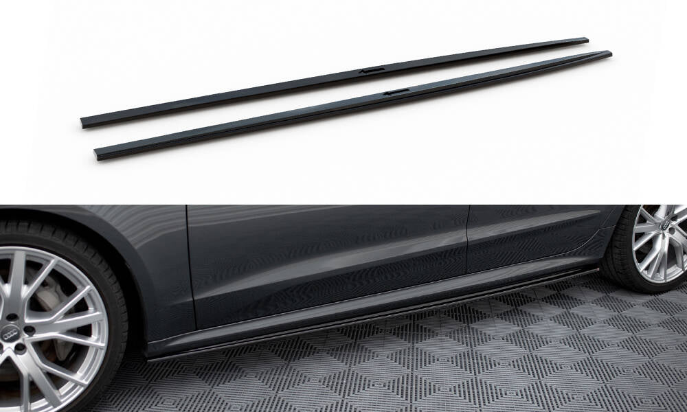 Seitenschweller Ansatz für Audi A7 S-Line C8 / S7 C8 / C8 Facelift / S7 Facelift