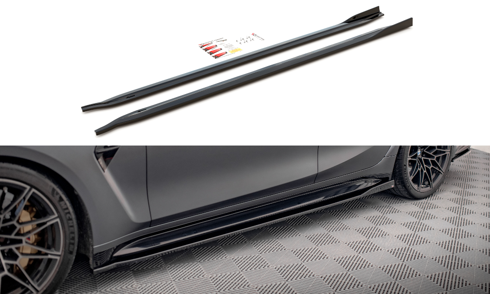Seitenschweller V2 Ansatz für BMW M3 Limousine / Touring G80 / G81