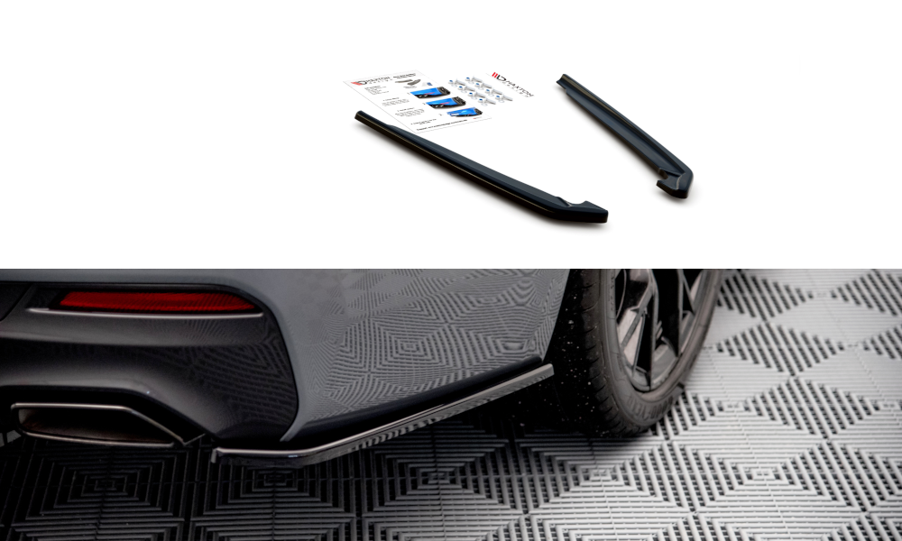 Flaps Heckansatz Diffusor für BMW 5er G30 Facelift M-Paket