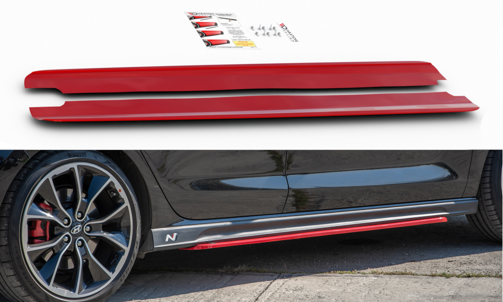 Seitenschweller V2 Ansatz für Hyundai I30 N Mk3