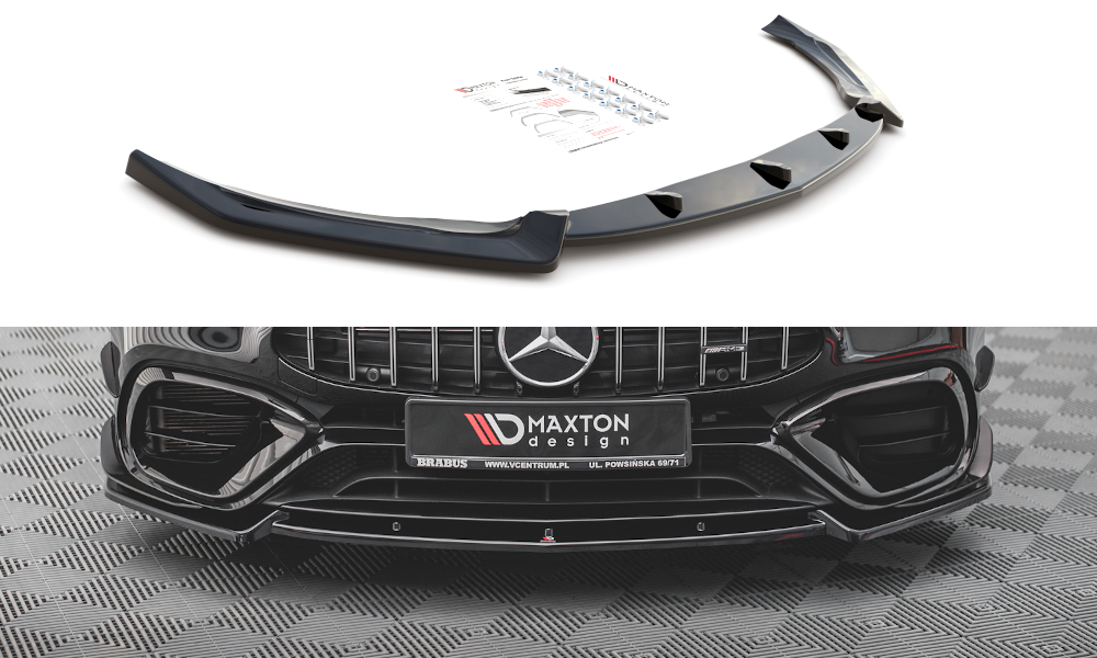 Frontlippe V2 für Mercedes-AMG CLA 45 Aero C118