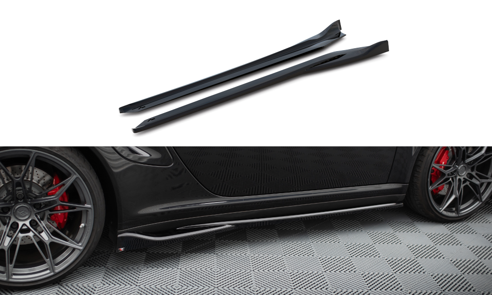 Seitenschweller Ansatz für Porsche 911 Turbo 997