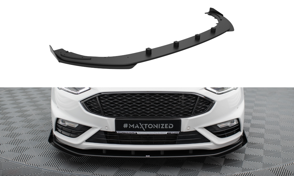 Street Pro Frontlippe + Flaps für Ford Mondeo Sport Mk5 Facelift / Fusion Sport Mk2 Facelift