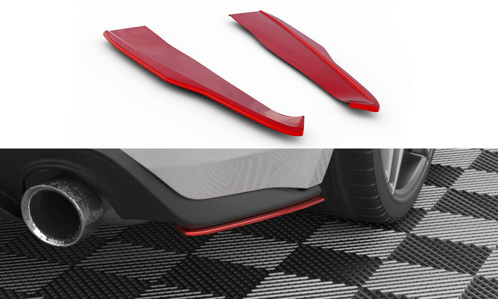 Heck Ansatz Flaps Diffusor V2 für Ford Mustang GT Mk6 Facelift