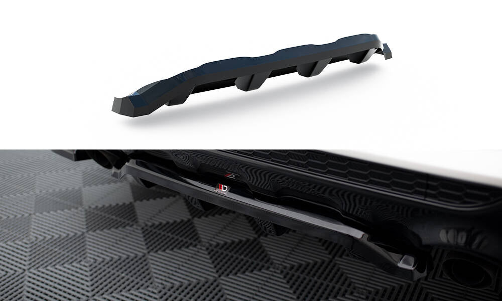 Mittlerer Cup Diffusor DTM Look Heck Ansatz für Ford Kuga ST-Line Mk2 Facelift