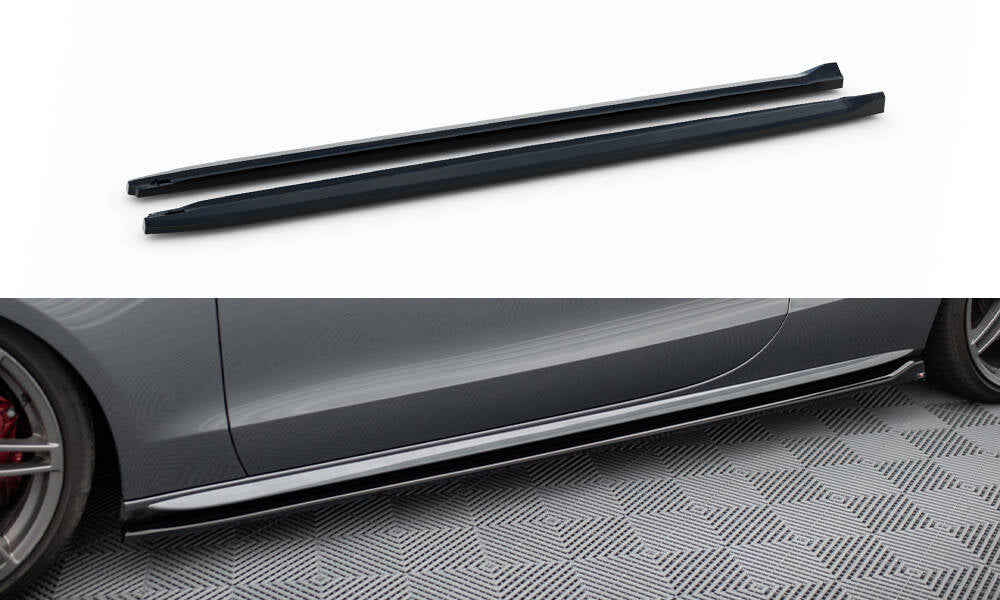 Seitenschweller V2 Ansatz für Audi S5 / A5 S-Line Coupe 8T