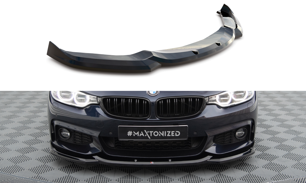 Frontlippe V6 für BMW 4er Coupe / Gran Coupe / Cabrio M - Paket F32 / F36 / F33
