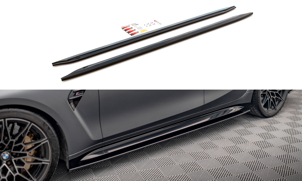 Seitenschweller V1 Ansatz für für BMW M3 Limousine / Touring G80 / G81