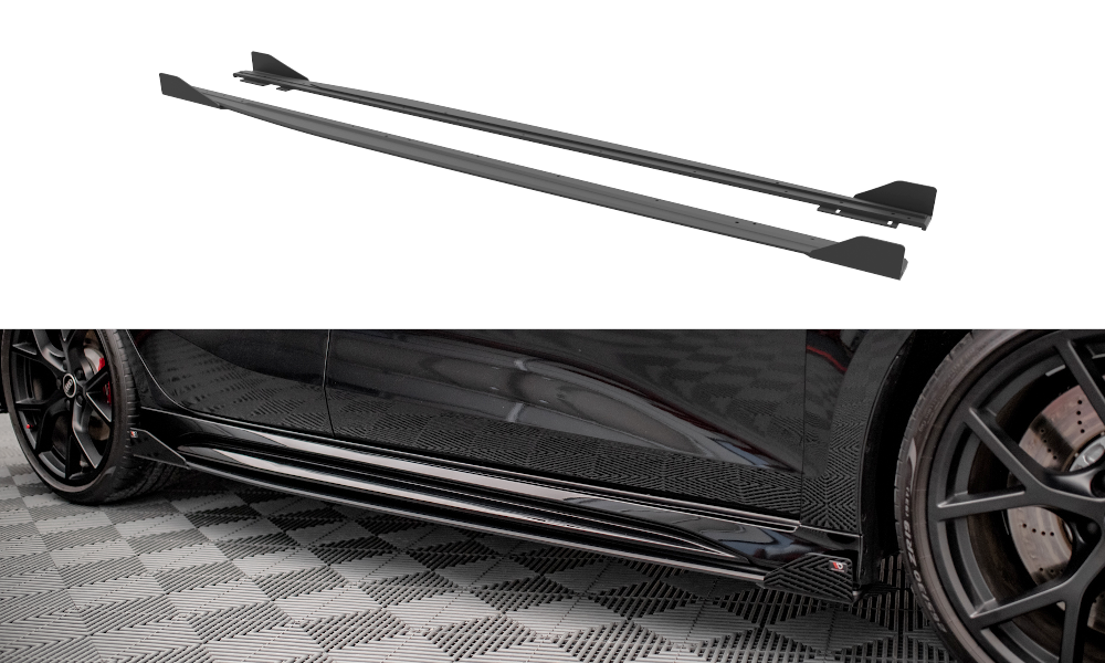 Street Pro Seitenschweller Ansatz für + Flaps Audi RS3 Sportback 8Y