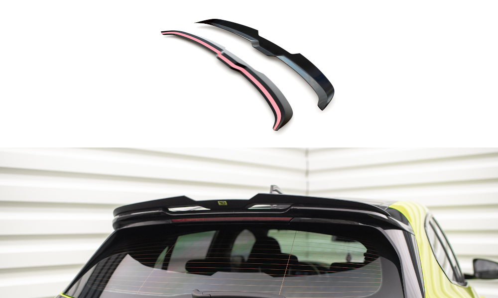 Spoiler CAP V.2 für BMW M135i F40 schwarz matt