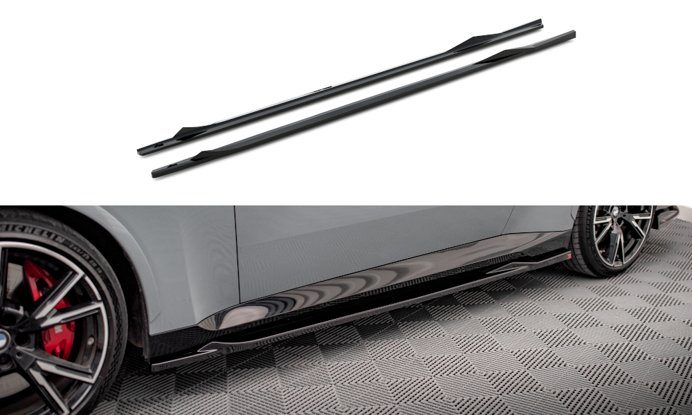 Seitenschweller V2 Ansatz für BMW 2 Coupe M - Paket / M240i G42