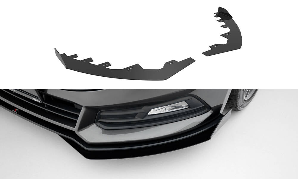 Front Stoßstange Flaps für Ford Focus ST Mk3 Facelift
