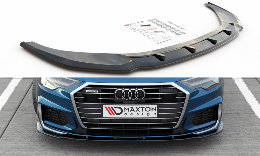 Frontlippe V2 für Audi A6 S-Line / S6 C8 / C8 Facelift