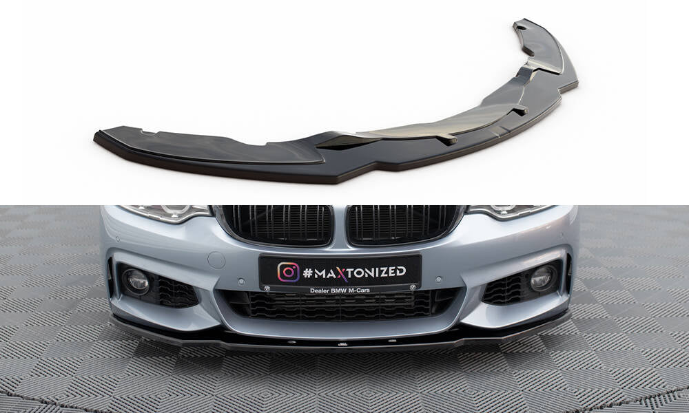Frontlippe V1 für BMW 4er Coupe / Gran Coupe / Cabrio M - Paket F32 / F36 / F33