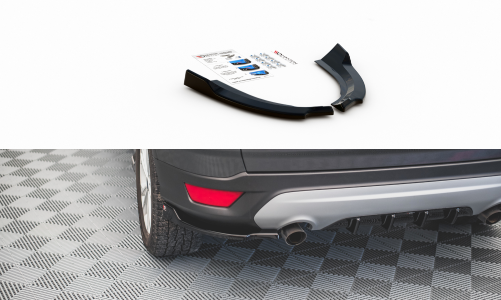 Heck Ansatz Flaps Diffusor für Ford Escape Mk3