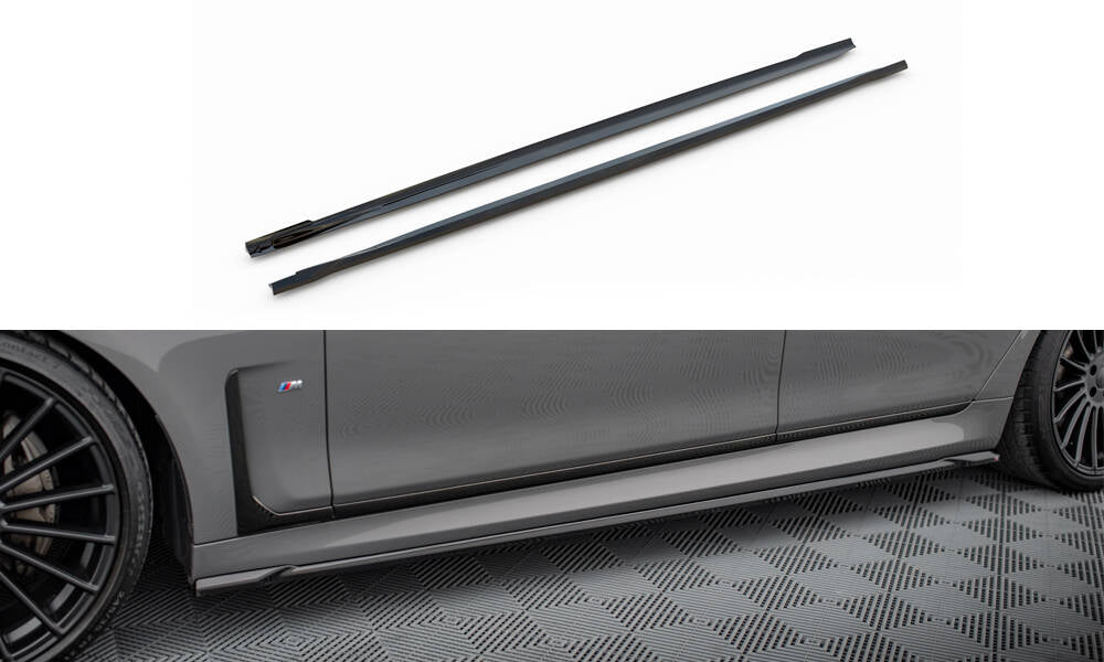 Seitenschweller V2 Ansatz für BMW 7 M - Paket G11
