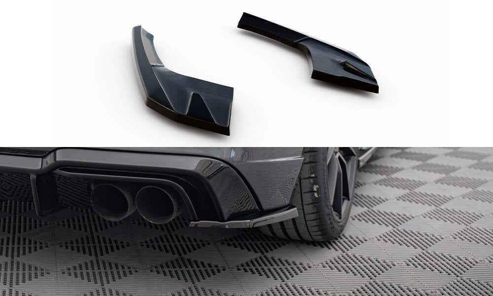 Flaps V2 Heckansatz Flaps Heckansatz für Audi S3 / A3 S-Line Sportback 8V Facelift