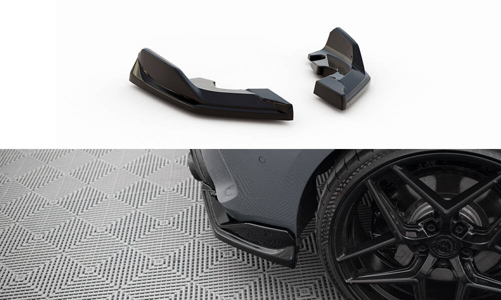 Flaps Heckansatz V4 Diffusor für BMW 1er M - Paket / M135i / 128ti F40