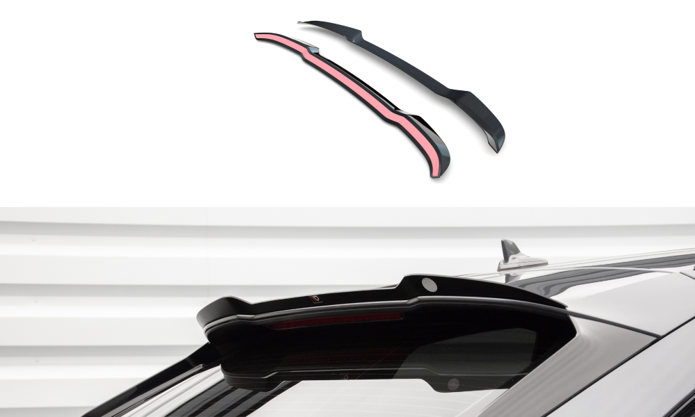 Höher Spoiler CAP für Audi SQ5 / Q5 S-Line Sportback Mk2 Facelift