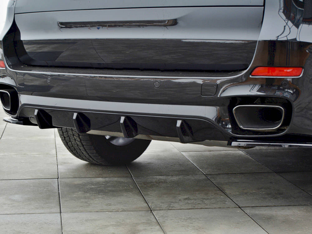 Diffusor Heck Ansatz für BMW X5 F15 M Paket