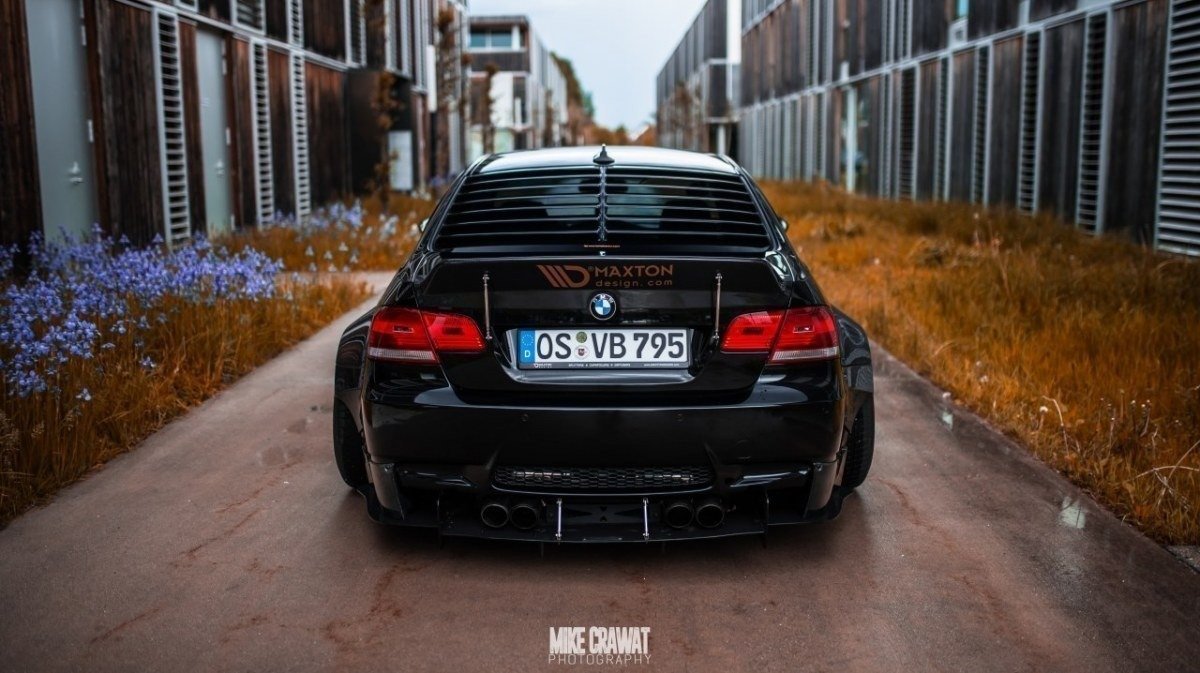 für BMW M3 E92 Heckscheiben Jalousie Spoiler