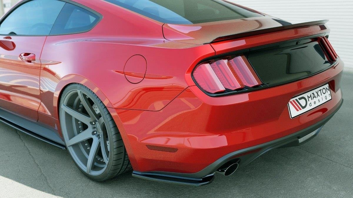 Heck Ansatz Flaps Diffusor für Ford Mustang Mk6