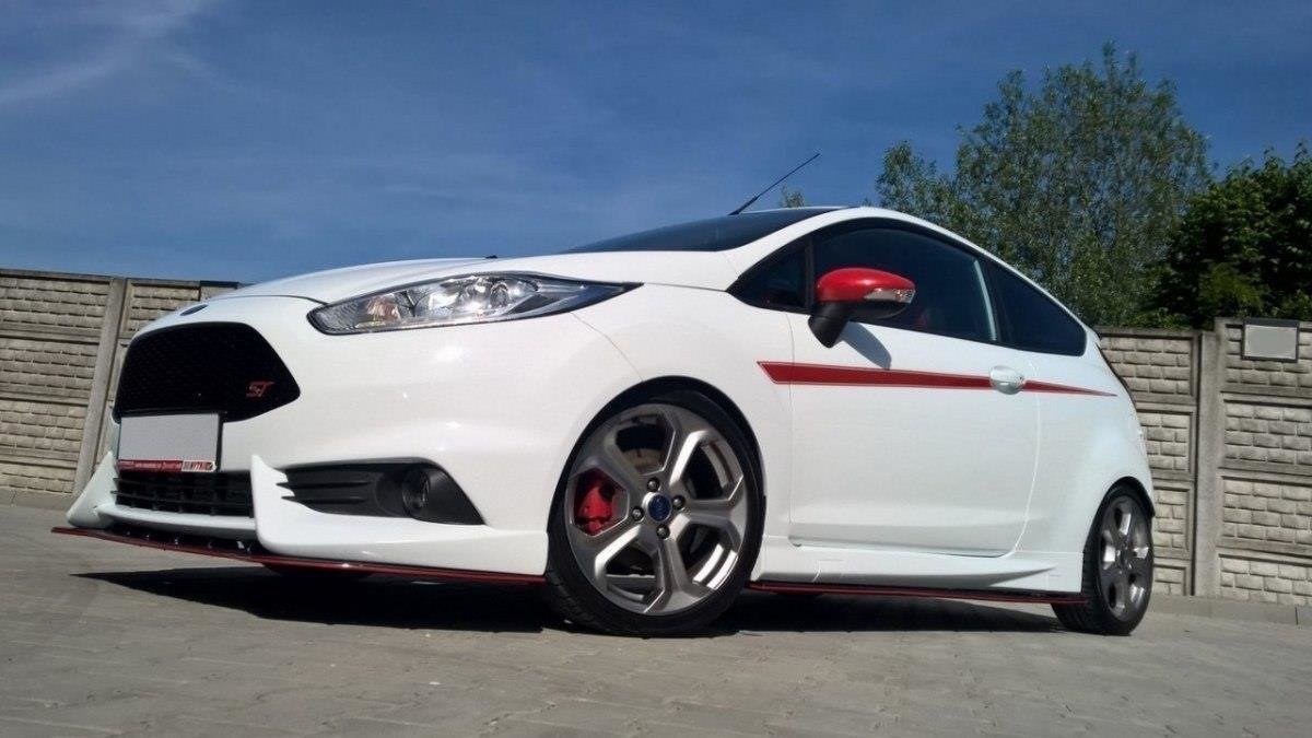 Frontlippe für Ford Fiesta ST Mk7 FL (Mit Maxton Design Stoßstange)