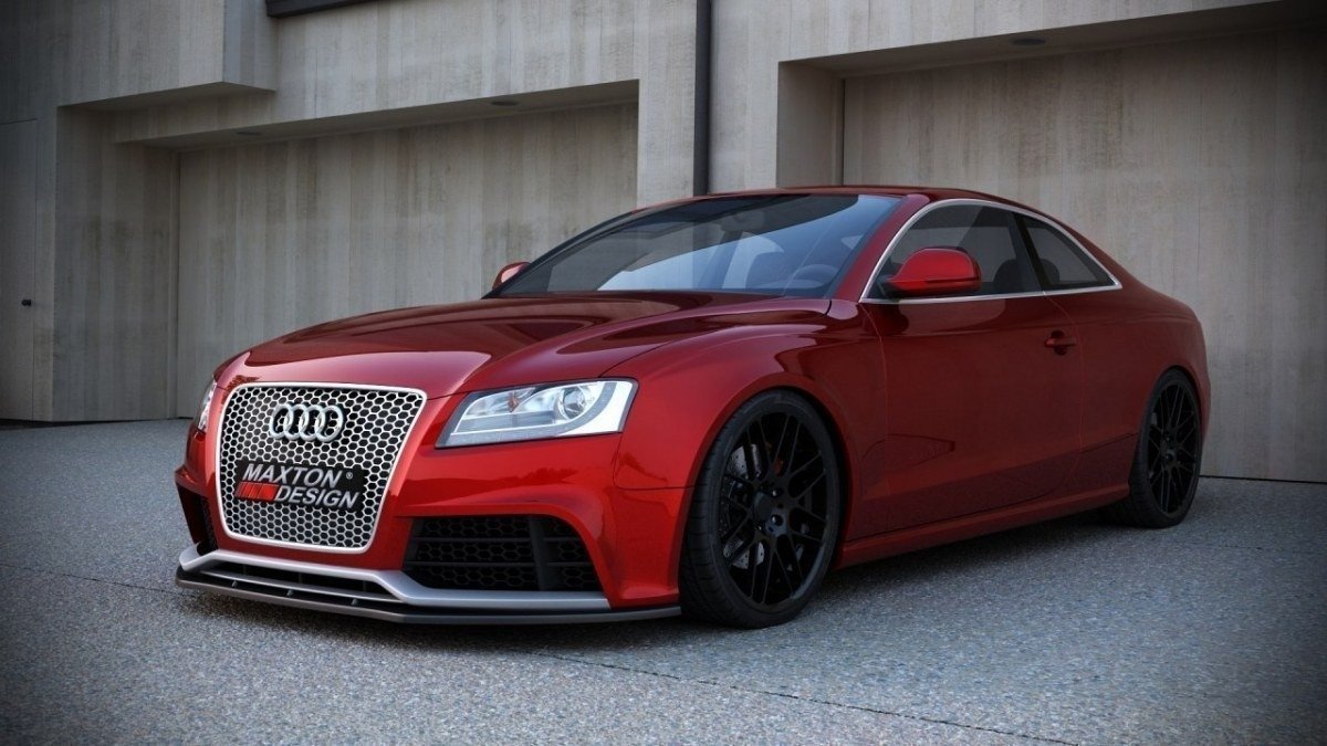 Frontlippe für Audi RS5 8T / 8T FL