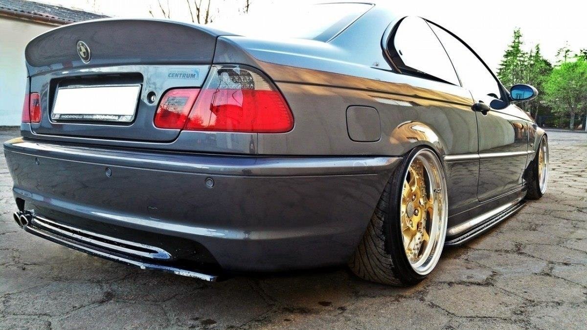 Heckansatz für BMW 3er E46 M Paket COUPE