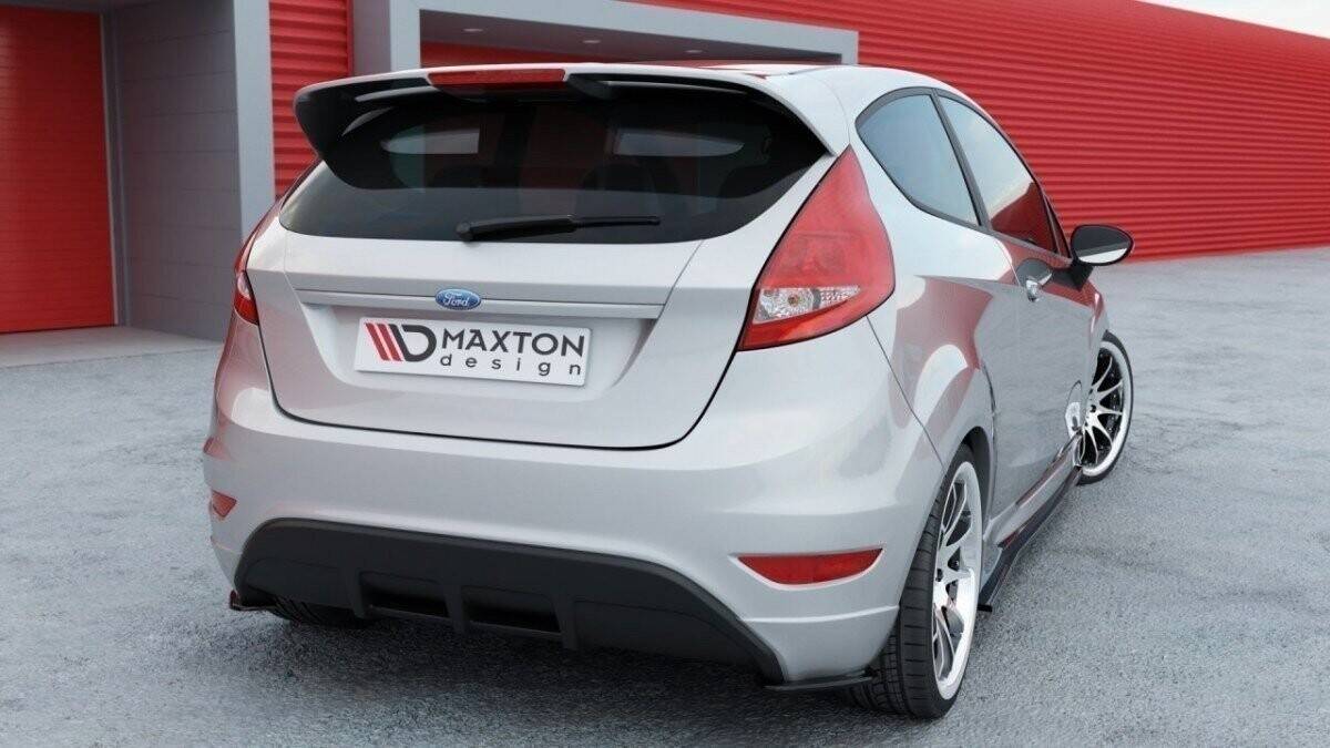 Heck Ansatz Flaps Diffusor für FORD FIESTA MK7 ST / STLINE / ZETEC S