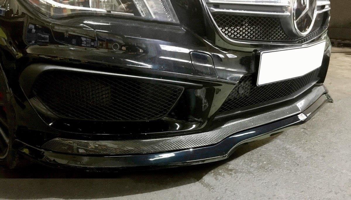 Frontlippe V1 für MERCEDES CLA 45 AMG C117 (vor Facelift)