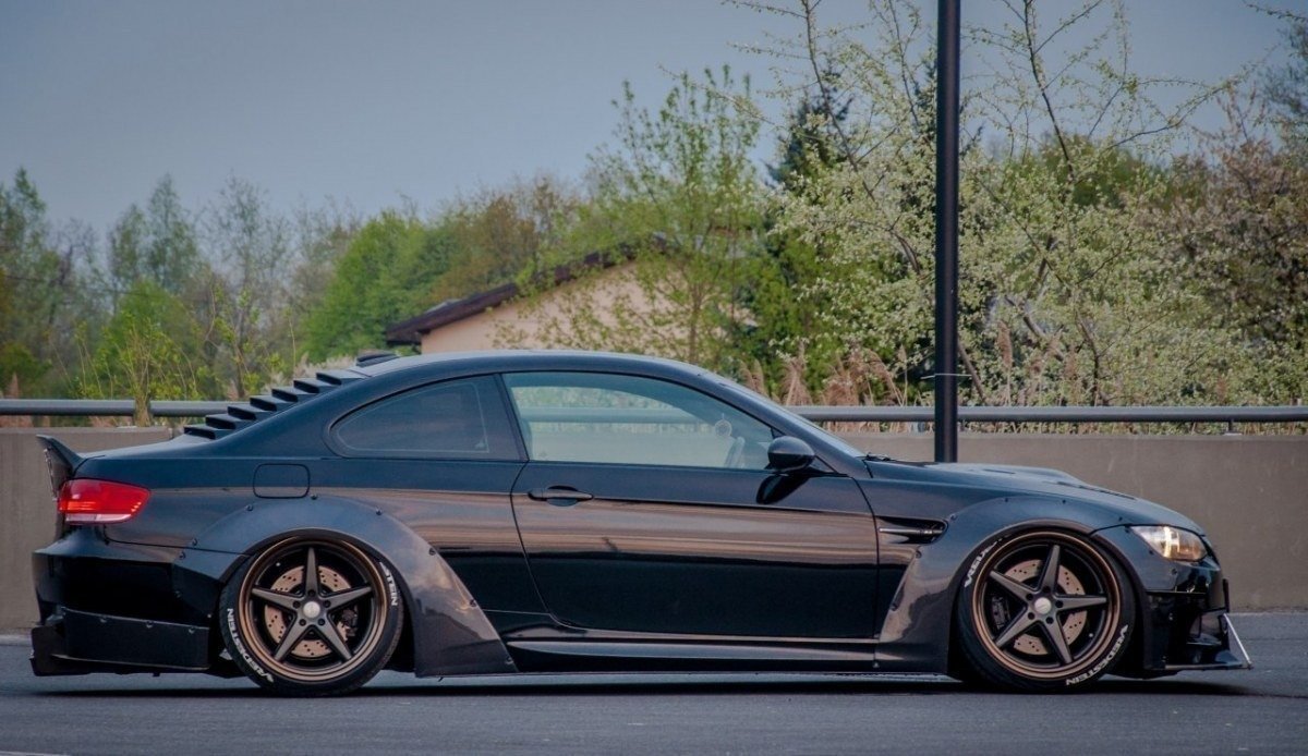 für BMW M3 E92 Heckscheiben Jalousie Spoiler