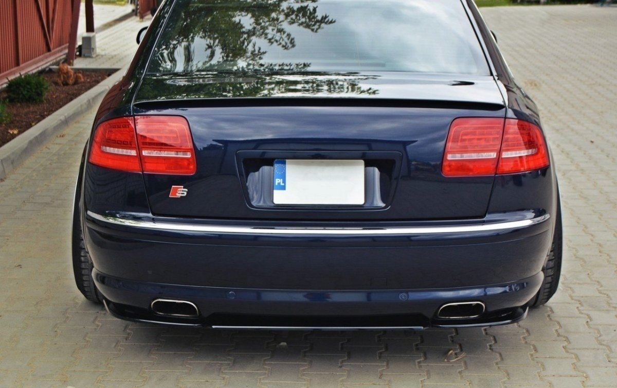 Mittlerer Diffusor Heck Ansatz für AUDI S8 D3 DTM LOOK Carbon Look