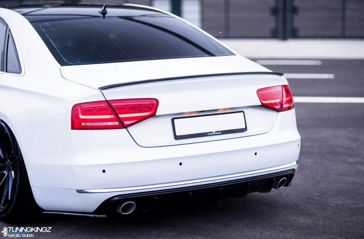 Flaps Heckansatz Flaps Heckansatz für Audi A8 D4 Carbon Look