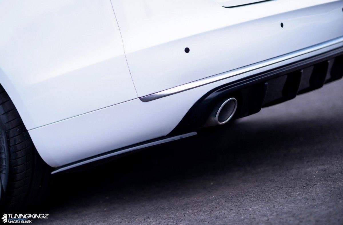 Flaps Heckansatz Flaps Heckansatz für Audi A8 D4 Carbon Look