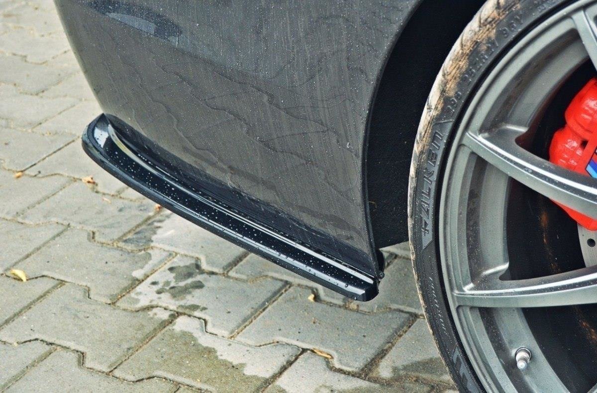 Flaps Heckansatz Diffusor für BMW 5er F11 M Paket (mit zwei Doppel Endstücken)