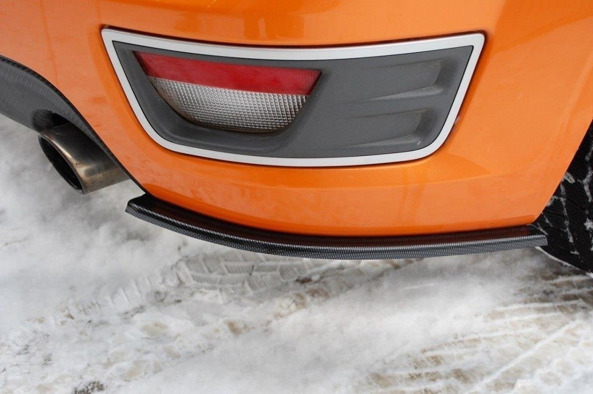 Heck Ansatz Flaps Diffusor für Ford Focus ST Mk2