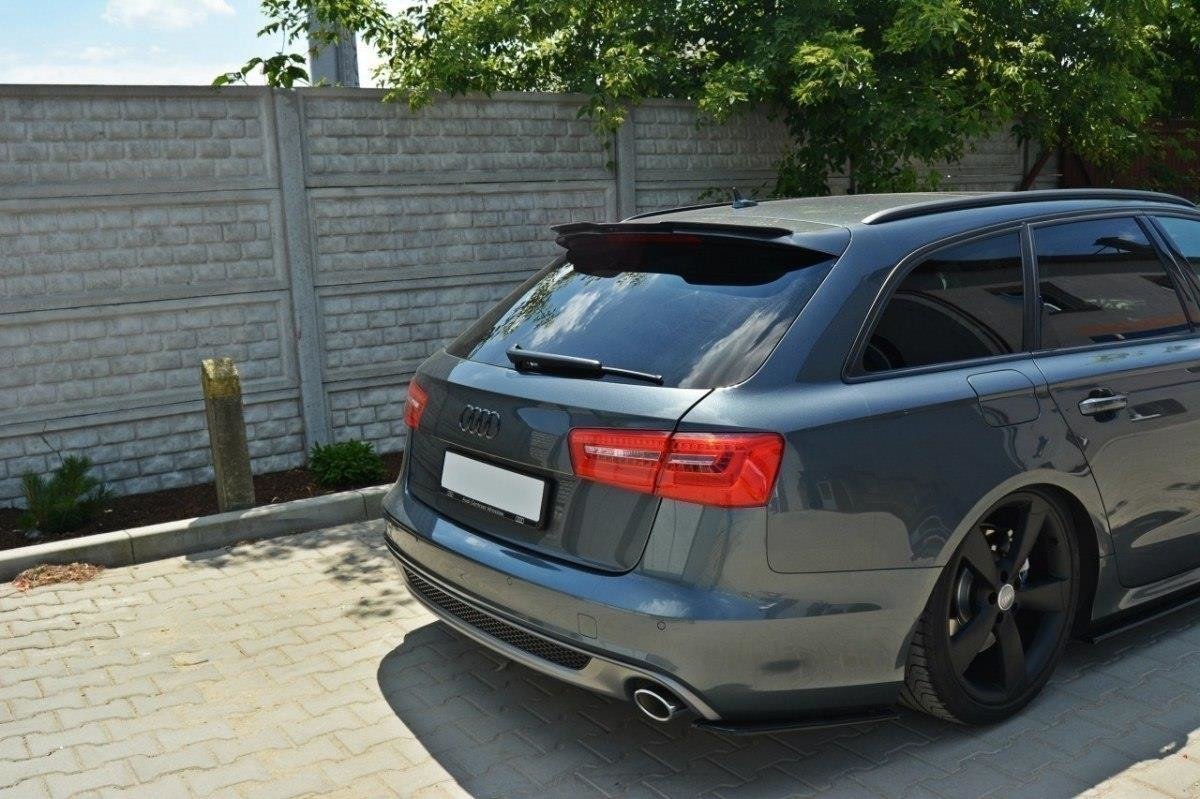 Flaps Heckansatz Flaps Heckansatz für AUDI A6 C7 S-LINE AVANT Carbon Look