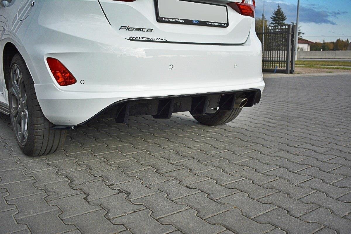 Heck Ansatz Flaps Diffusor V1 für Ford Fiesta Mk8 ST-Line