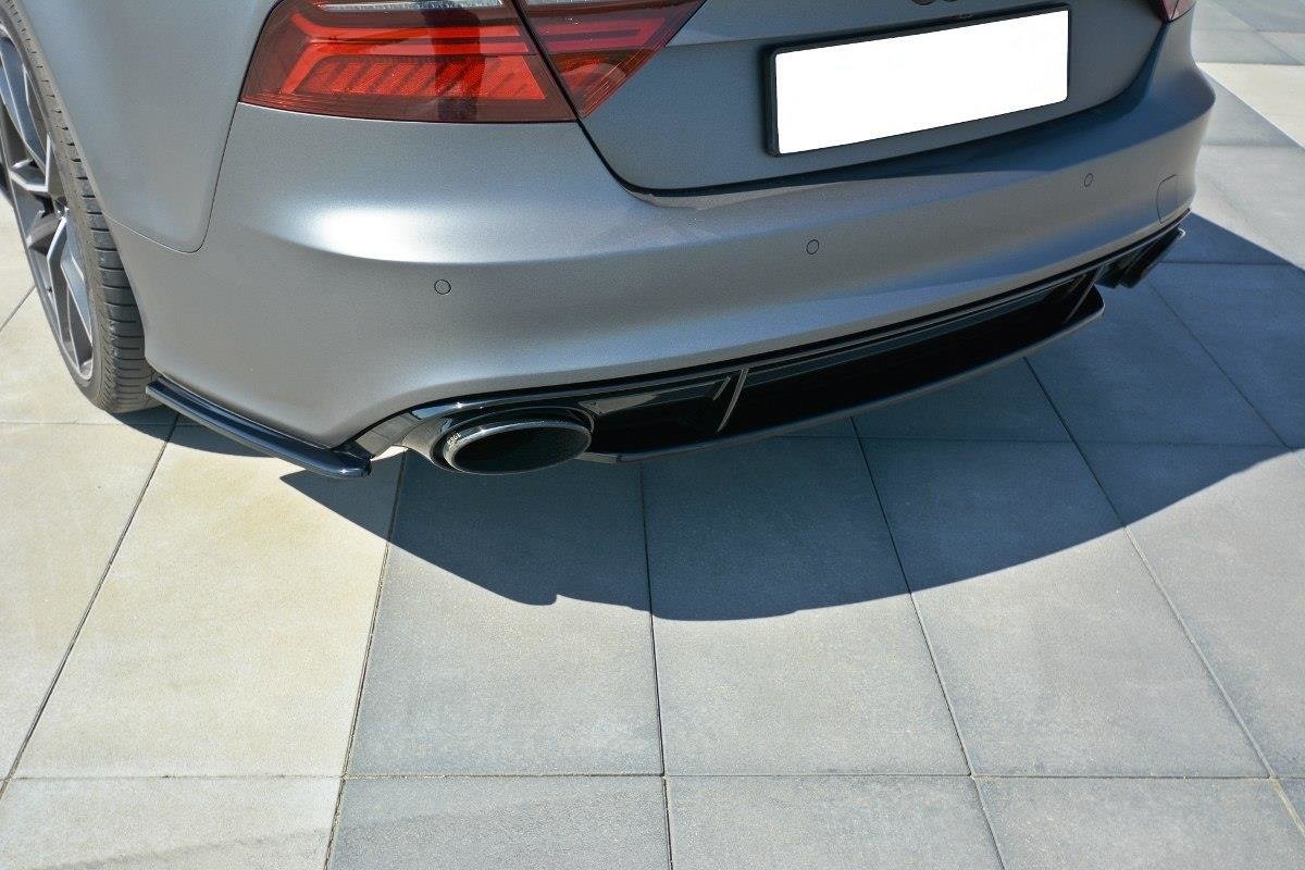 Flaps Heckansatz Flaps Heckansatz für Audi RS7 Facelift Carbon Look